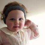 Girls Crochet Headband - For Babies Or Girls