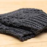 Crochet Boot Cuffs In Dark Slate Grey/gray