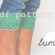 PDF Crochet PATTERN Boot Cuffs